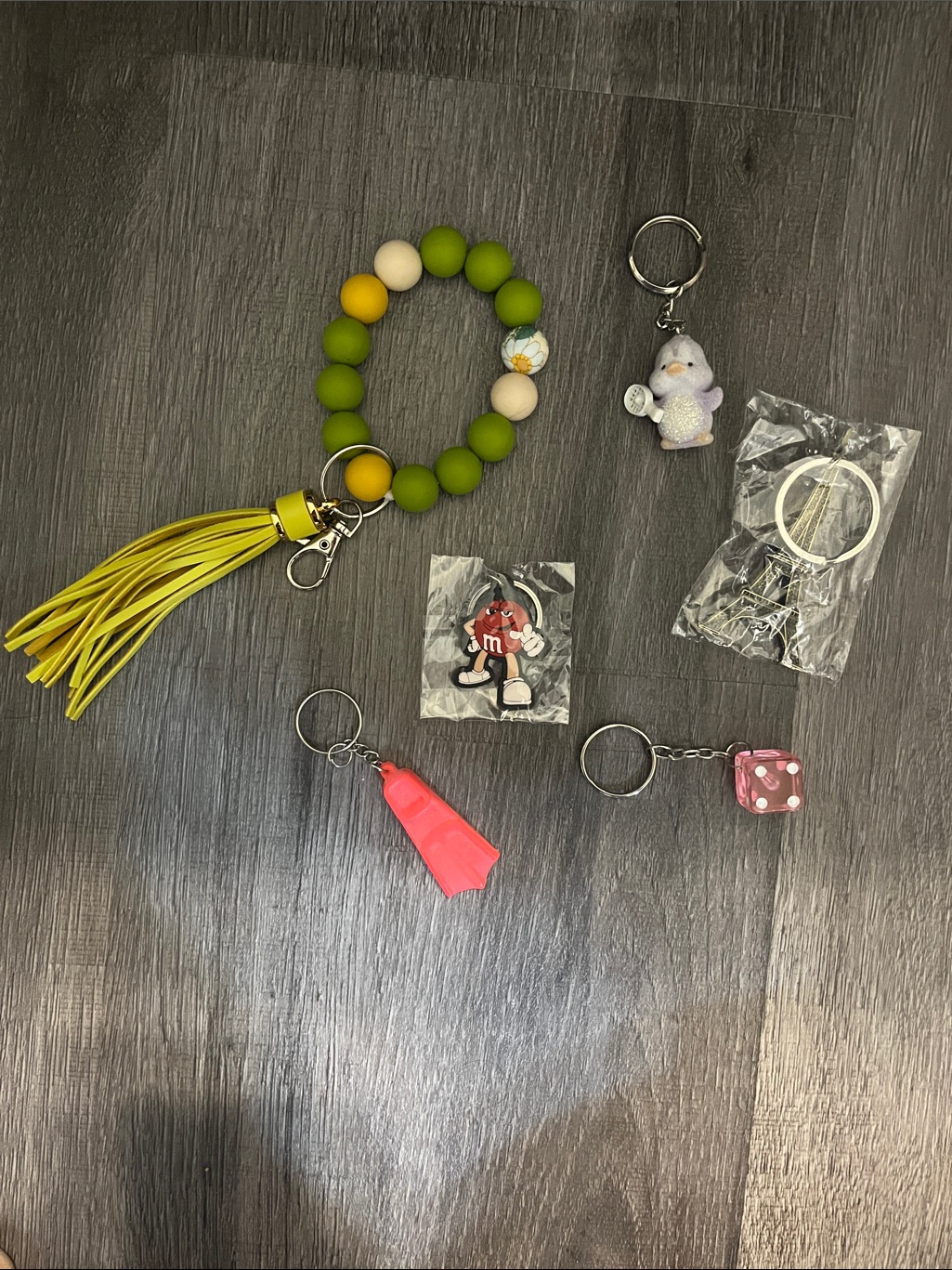 Assortment Of Keychains